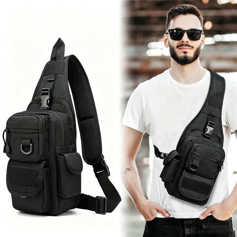 Edc Carry Backpack - Borsa Tattica per Pistola, Fondina per