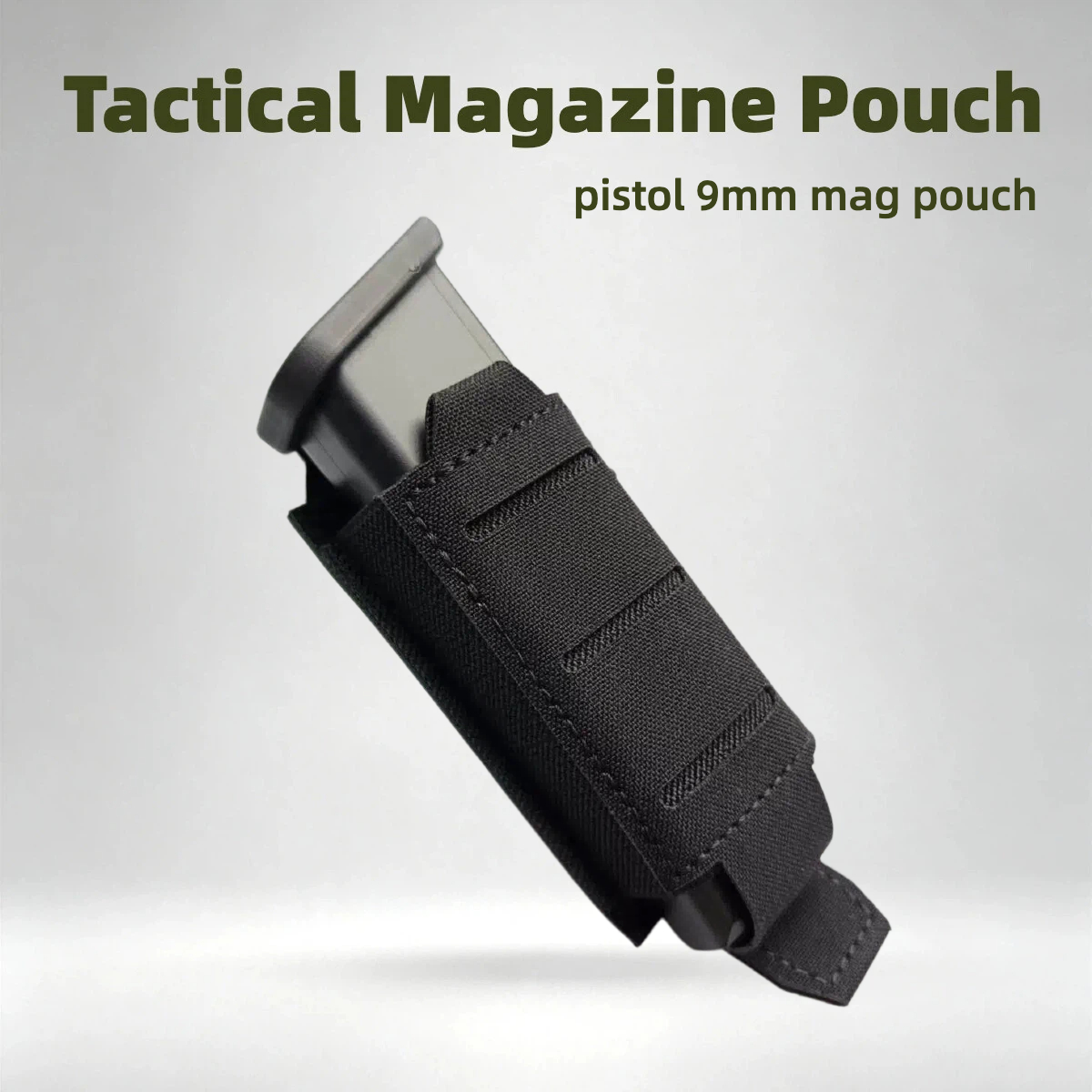 Edc Able Carry - Portacaricatore Singolo da 9mm Tagliato al