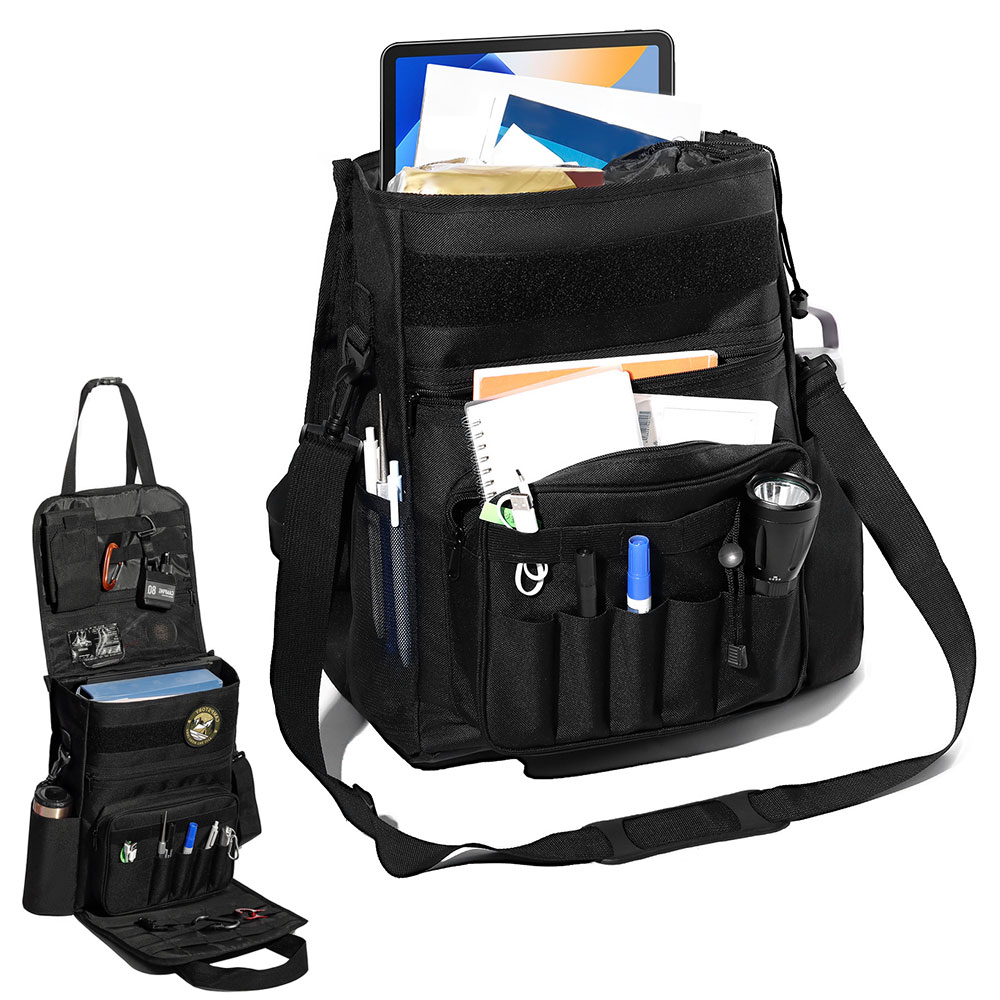 Edc Carry Pocket Pouch - Borsa Tattica Pieghevole a Doppia Apertura,