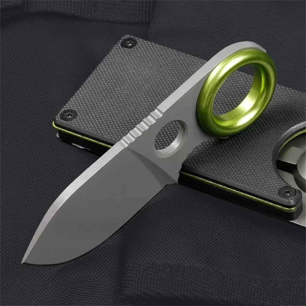 Mini Coltello a Lama Fissa in  - Edc Carry Fixed Blade Knife recensione e prezzo