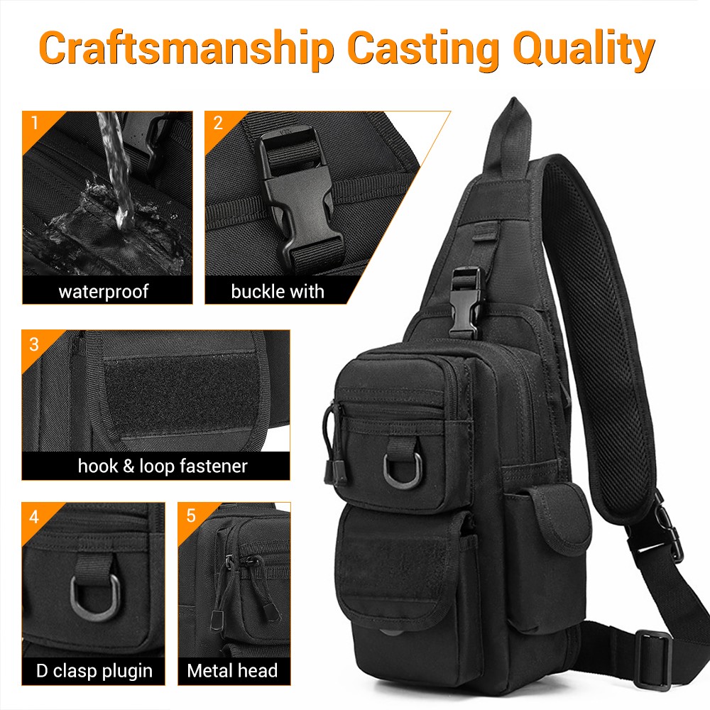 Borsa Tattica per Pistola, Fon - Edc Carry Backpack recensione e prezzo