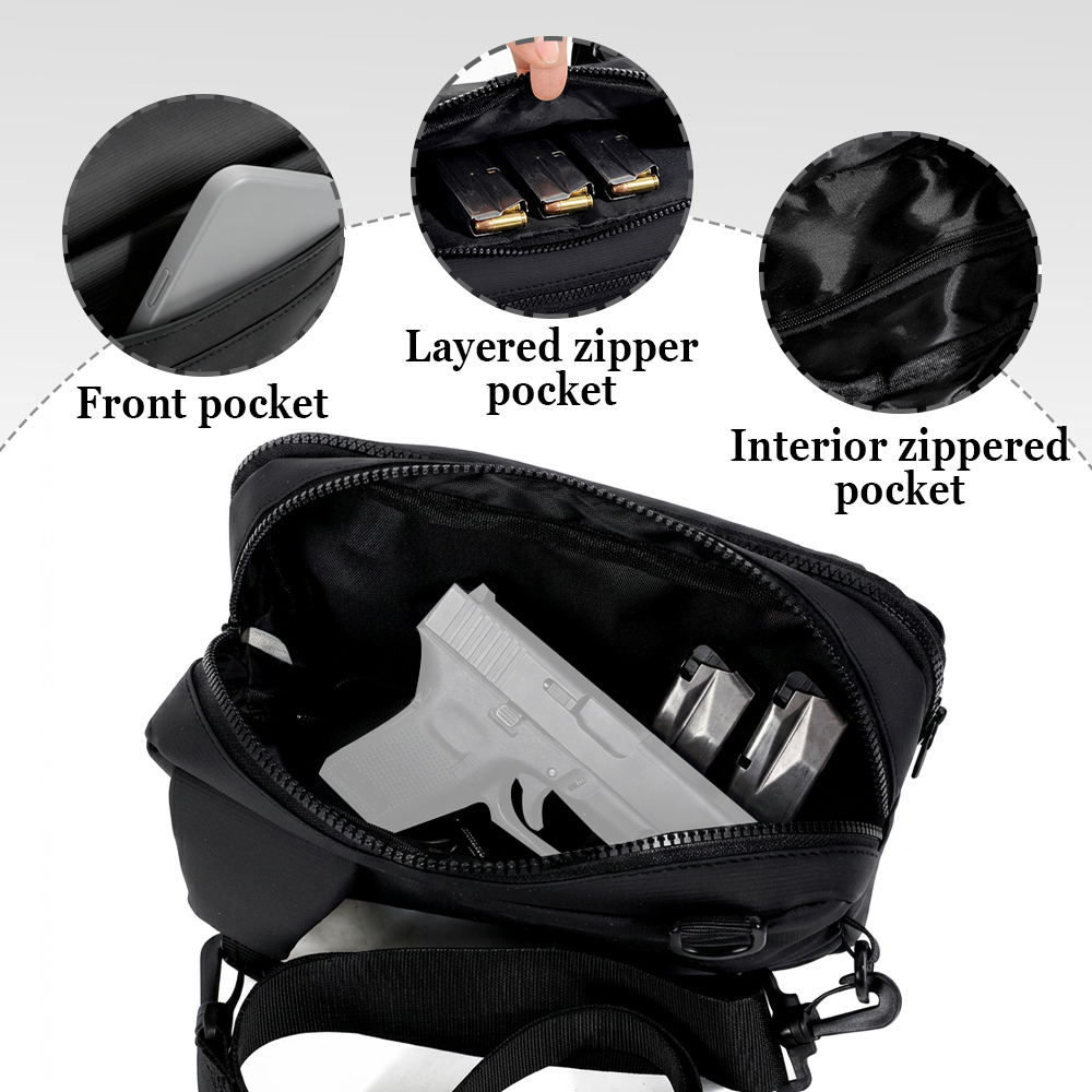 Borsa Tattica per Pistola, Cus - Edc Carry Backpack recensione e prezzo