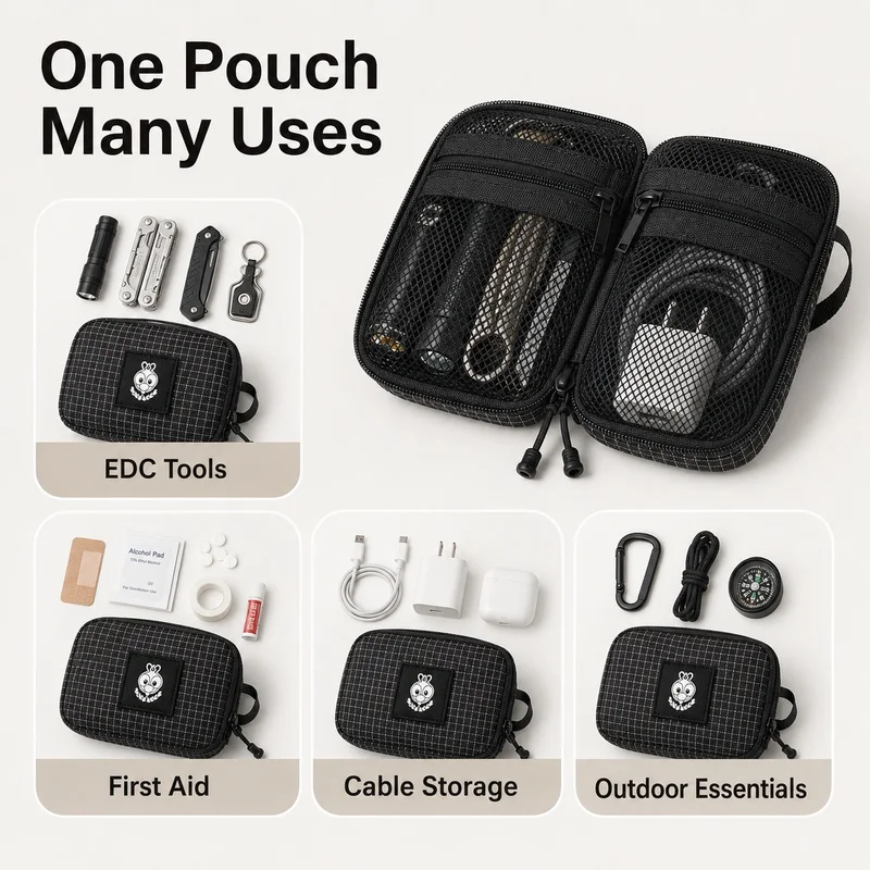 Borsa Organizer in Tessuto a G - Edc Carry Pocket Pouch recensione e prezzo