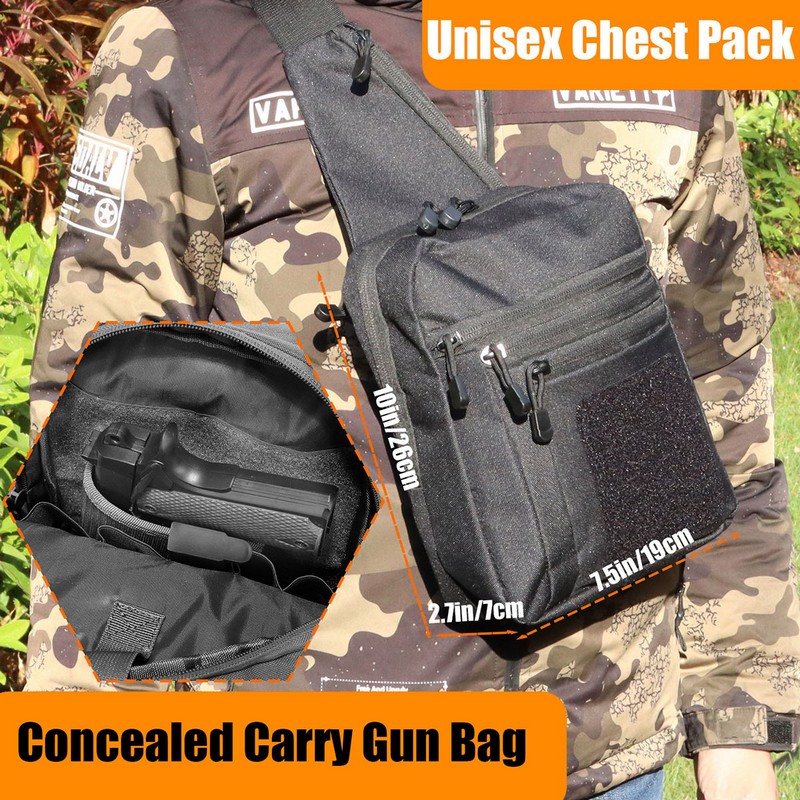New Tactical Chest Bag fondina - Edc Carry Backpack recensione e prezzo